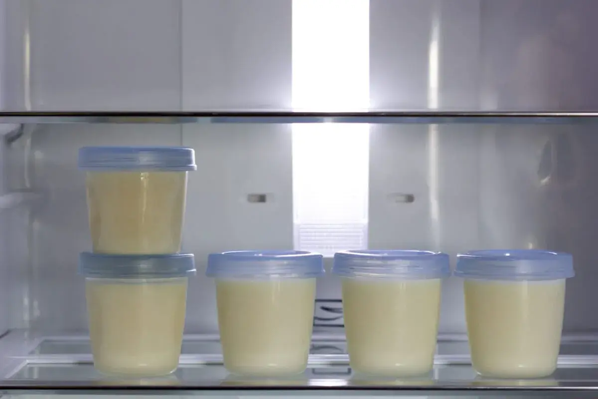 Muttermilch aufbewahren: So geht die sichere & hygienische Lagerung 3 Muttermilch im Kühlschrank aufbewahren